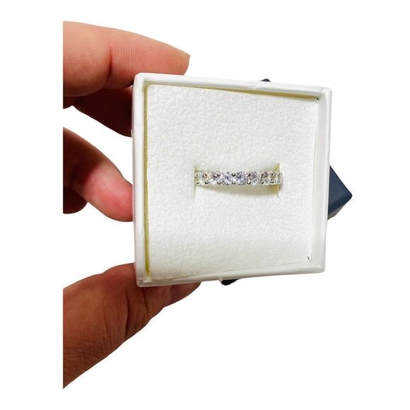 CELEBRITY "Kate" Ring Swarovski Zirconia - Picture 3 of 6